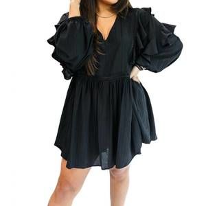NEW ENTRO sweet surprise romper in black